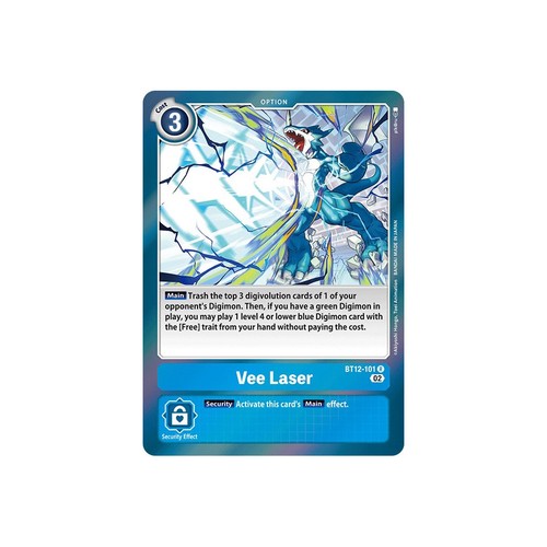 Digimon tcg bt12 - tcg, laser