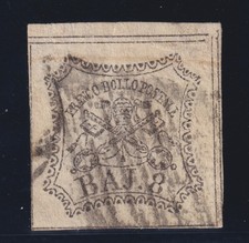 1852 8 BAS PONTIFICAL ANNULÉ