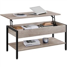 Table basse relevable avec - table,