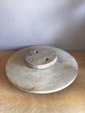 Ancienne forme a chapeau marotte en bois modiste chapelier