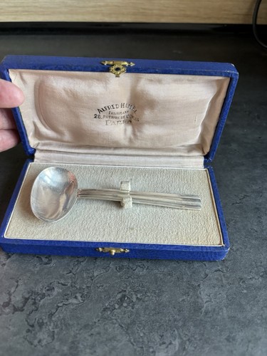 Ancienne cuillère bébé - ancienne,