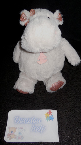 Doudou peluche hippopotame - doudou,