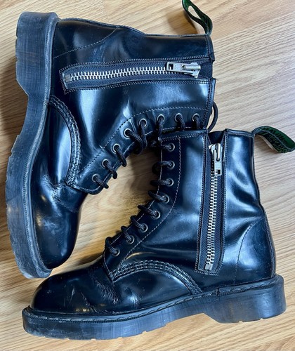 Solovair black shine eye - black, 8