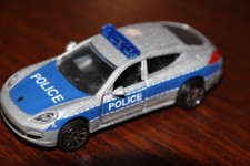 Majorette 1/64 ?? Porsche Panaméra Turbo Police # Serie Porsche Edition