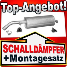 Silencieux d'échappement pour