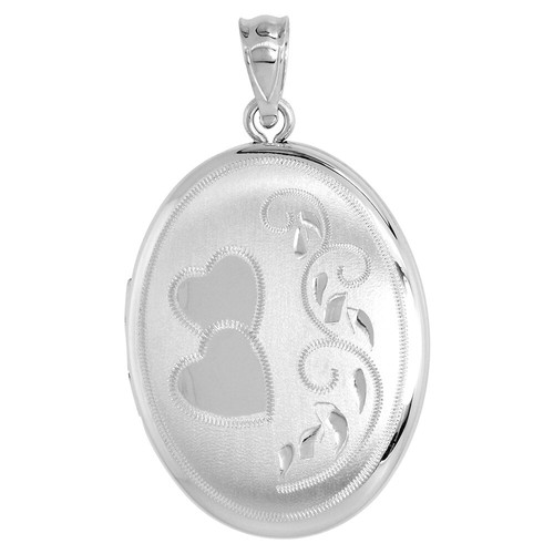 Argent sterling gravé - argent,