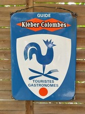 Ancienne plaque en tôle