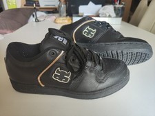 IPATH GRASSHOPPER  BLACK PEBBLE LEATHER SHOES 42 / 8.5 /10 Good Condition Rare !