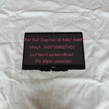 Écran tactile LCD Dell Inspiron 14 5482 5485 p93g 14"  FHD + ensemble lunette