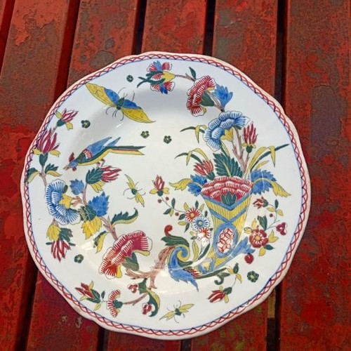 Jolie assiette creuse gien - jolie,
