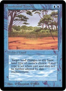 Magic mtg phantasmal terrain - phantasmal,