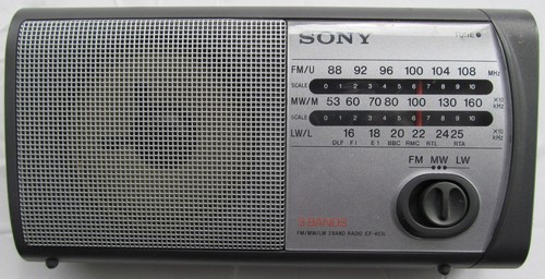 Vintage sony icf 403l portable - vintage,