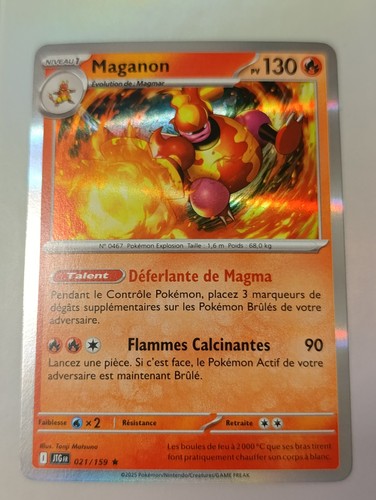 Carte pokémon maganon 021 - pokémon,
