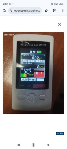 Gaussmetre pro iemf 190 - gaussmetre, rs