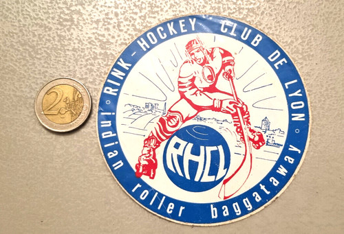 Autocollant vintage hockey - vintage,