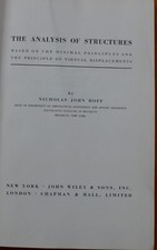 the analysis of structures   Nicholas john Hoff