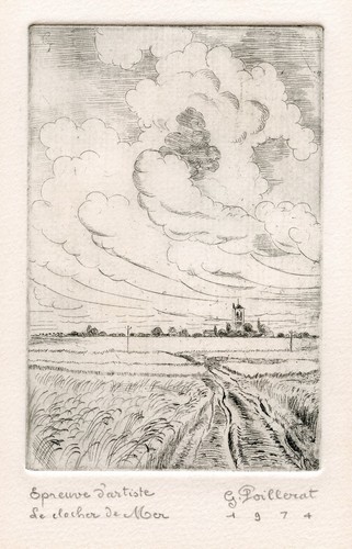 Poillerat gilbert gravure 1974 - poillerat,