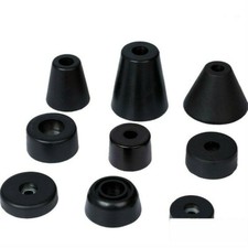 4 Pièces Caoutchouc Haut Parleur Amp CD Isolation Amortisseur Pieds Caisson Bloc