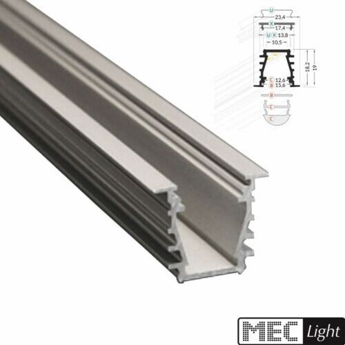 Aluminium profil encastrer - à,