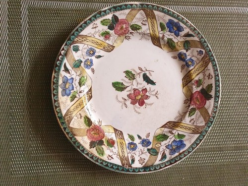 Assiette plate saint amand - assiette, et