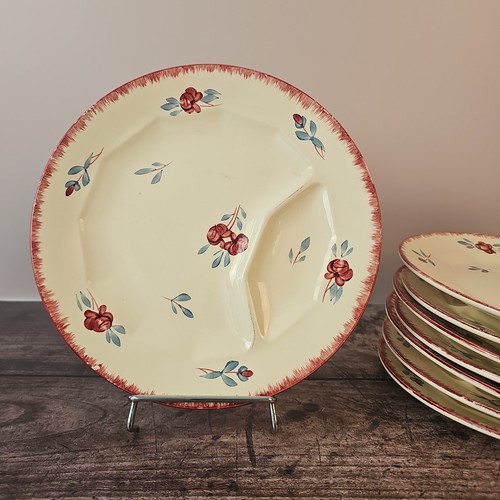 Assiettes asperges décor - assiettes, a