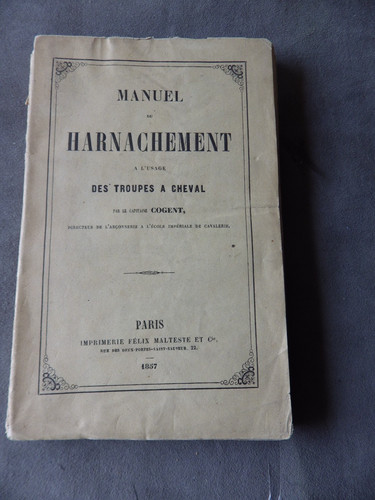 Cogent manuel harnachement - cogent,