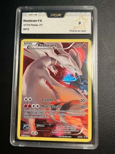 Carte pokémon reshiram 74 - carte,