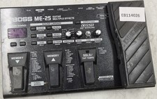 Boss ME-25 Guitare Multiple Effets Pédale Non Testé