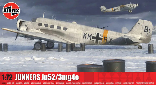 Airfix junkers ju52 - junkers, ju52/3mg4e
