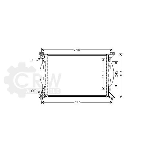 Radiateur refroidissement - radiateur,