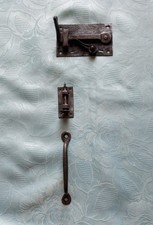 Paillette ancienne de volet à