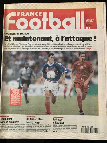 France football 1998 - france, 29/05/1998