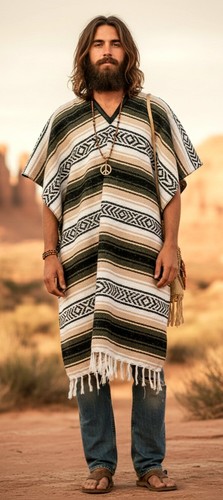 Festival poncho clint - poncho,