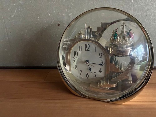 Horloge table carrousel - de,