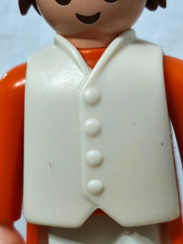 Playmobil gilet blanc cru - gilet,
