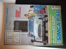 ** Revue Rétroviseur n°86 Simca P 60 / Léon Bollée G3 1913 " Torpédo obus " 