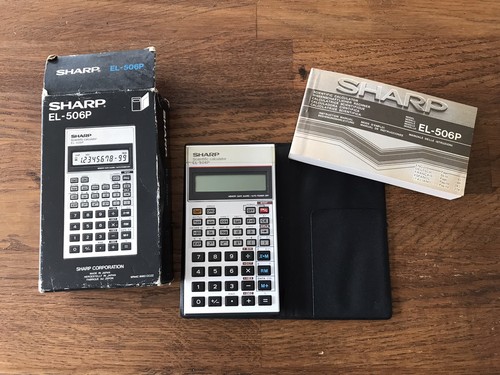 Calculatrice sharp 506p - sharp, el-506p