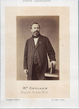 M. Coulaux Député du Bas-Rhin Vintage albumen print série du corps législatif pa