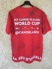 Maillot ICF CANOE SLALOM WORLD CUP Coupe du Monde 2022 La Seu D'urgell shirt L