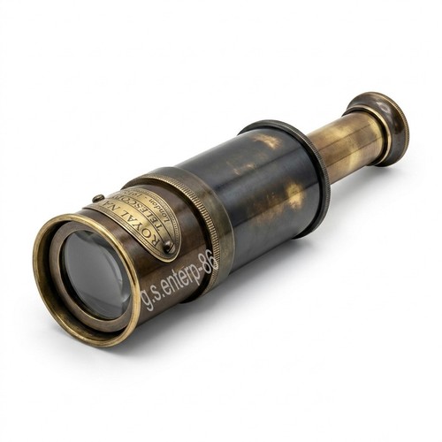 Ancien télescope laiton - , 6,5"