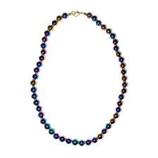 Collier Hématite Arc-en-ciel