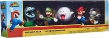 Coffret 5 Figurines super Mario,Mario, Luigi, boo,plante piranh'os et skelerex