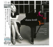 Housse en carton DIANA KRALL ALL FOR YOU 2025 JAPAN MINI LP SHM SACD OBI
