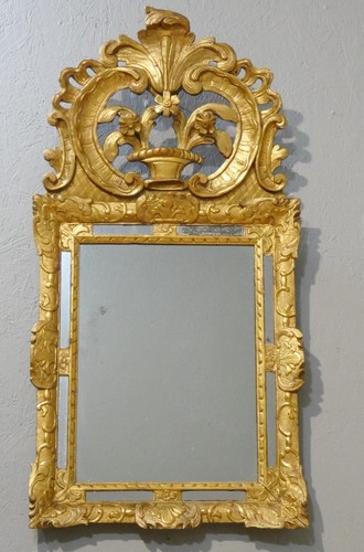 Miroir parcloses régence - miroir, à