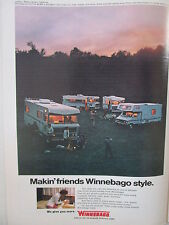 5/1973 PUB WINNEBAGO CAMPING CAR MOTOR HOME ORIGINAL AD