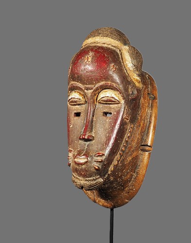Art africain ancien masque - africain.,