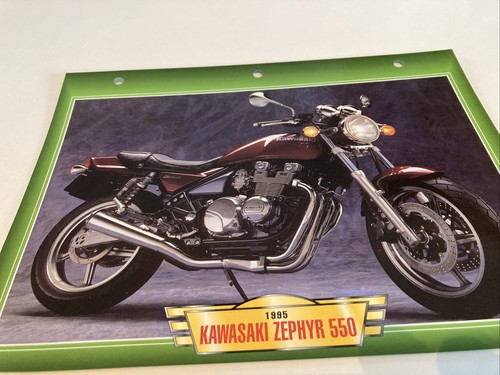 Kawasaki 550 zephyr 1995 fiche - zephyr,