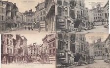 Lot 4 old postcards WAR 14-18