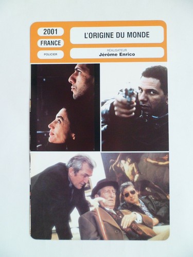 Carte fiche cinema 2001 - carte,