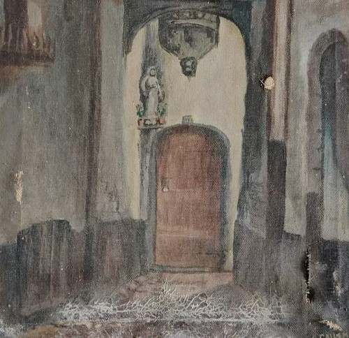 Petite peinture sur toile - petite,